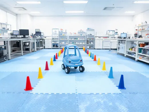 Toddler mobility observation lane