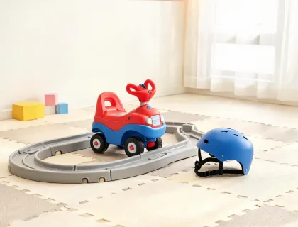 Preschool ride-on play